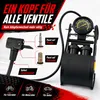 Pitlane Performance Fahrradpumpe mit Doppelzylinder und Produktbild-Vorschau 3