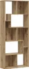 vidaXL Artisan dubová knihovna 67 x 24 x 161 cm materiál na Náhled obrázku produktu 1