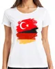 Türkische Deutsche Flagge Türkei Deutschland Fußball Fan Produktbild-Vorschau 1