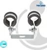 tecuro Doppel-Rohrschelle Ø 22 mm, mit Schallschutzeinlage, Produktbild-Vorschau 2