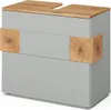 Mobile sottolavabo per bagno Vicco Eden Grigio 70 x 64.5 cm Anteprima dell’immagine prodotto 2