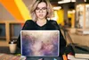 MuchoWow® Laptop Aufkleber Sticker Cover Aquarell - Braun - Produktbild-Vorschau 5