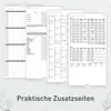 Familienplaner 4-spaltig 2026/2027 / 17 Monate / Blattgold Produktbild-Vorschau 6