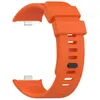 BStrap Silicone Armband für Xiaomi Redmi Watch 4, orange Produktbild-Vorschau 1