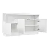 Merax Hochglanz Sideboard mit LED APP-Steuerung, Kommode Produktbild-Vorschau 8