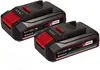 EINHELL 18V Ersatzakku PXC-Twinpack 2,5 Ah in CB | 2er Pack Produktbild-Vorschau 2