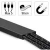 Hama 00220992, Kanał kablowy, Uniwersalne, Stal, Czarny Podgląd zdjęcia produktu 6