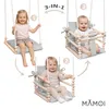 MAMOI Kinder schommel 3-in-1 met veiligheidsgordel, in Productafbeelding-voorbeeld 5