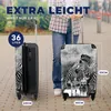MuchoWow® Koffer Handgepäck Trolley Rollkoffer Kleine Produktbild-Vorschau 5
