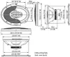 Kenwood KFC-S6977EX, 3-way, 500 W, 80 W, 4 ohm, 87 dB, Náhled obrázku produktu 5