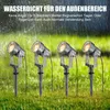 Gartenstrahler Set 4er mit Trafo & Dämmerungssensor – LED Produktbild-Vorschau 3