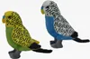 Peluche perruche 19 cm, vert jaune, peluche animaux oiseaux Voir les images du produit 2