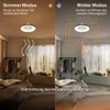 Stropní ventilátor s osvětlením Dálkové ovládání Ventilátor Náhled obrázku produktu 5