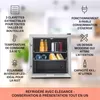 Klarstein Mini Frigo de Chambre et Bureau pour Boisson, Voir les images du produit 2