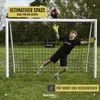 Racquetex Fußballtor 180x120cm Stahl Gartentor für Kinder & Produktbild-Vorschau 4