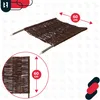 KOTARBAU® Wiklinowe obrzeze rabatowe 60 x 60 cm Wiklinowe Podgląd zdjęcia produktu 6