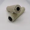 Jet Fahrradgriffe VINTAGE Creme Lenkergriffe Schaumstoff Produktbild-Vorschau 3