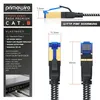 Primewire Flachbandpatchkabel CAT 8 mit Baumwollummantelung Produktbild-Vorschau 4