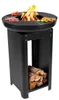 BBQ Collection 3in-1 Feuerschale mit Grillrost - Feuerkorb Produktbild-Vorschau 1