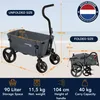 Beach Wagon Bollerwagen MINI, Kompakter Handwagen faltbar Produktbild-Vorschau 6