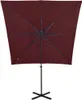 vidaXL Parasol świetlny z oświetleniem LED 250 cm Bordowy Podgląd zdjęcia produktu 3