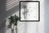 Bild - 50 cm x 50 cm - MDF - Rahmen, Wandkunst - Löwenzahn Produktbild-Vorschau 3