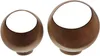 2x Pflanzer "Kugel" aus Metall in Rost Optik, Pflanzschale, Produktbild-Vorschau 2