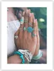 Poster - Poster ohne Rahmen - Hände Schmuck Boho - 30x40 cm Produktbild-Vorschau 1