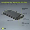 Goobay 53935 Powerbank Slimline 10.000 mAh Potente 10.000 Anteprima dell’immagine prodotto 5