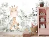 Muralo Selbstklebende Fototapete Giraffe Elefant Panda Produktbild-Vorschau 11