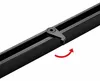 Rail de rideau intérieur sur mesure 1 voie Noir - Série Voir les images du produit 5