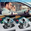 Bluetooth FM Transmitter für Auto, Blaue Umgebende Leuchte Produktbild-Vorschau 2