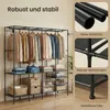 Kleiderstander 4 Ebenen, Offener Kleiderschrank mit Produktbild-Vorschau 3