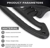 Product parameters and material details for a car accessory. Produktbild-Vorschau