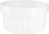 A white ceramic ramekin dish is shown against a white background. Voir les images du produit