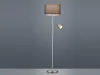 A floor lamp with a reading light against a plain gray background. Anteprima dell’immagine prodotto