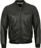Bugatti - Herren Lederjacke Blouson Lammnappa schwarz : 60 Produktbild-Vorschau 1