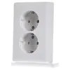 GIRA 078004, CEE 7/3, CEE 7/4, Weiß, 250 V, 16 A, 2,5 cm Produktbild-Vorschau 2