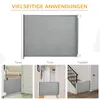 Treppenschutzgitter 115 cm Hunde Türschutzgitter Produktbild-Vorschau 4