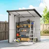 Plastikowa szopa Outsunny 3.24m² 190x191x215cm szopa Podgląd zdjęcia produktu 9
