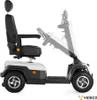 Veleco Sharpy en bleu - 750 W - 15 km/h - Senior mobile - Voir les images du produit 14