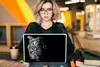 MuchoWow® Laptop Aufkleber Sticker Cover Tiger - Tiere - Produktbild-Vorschau 5