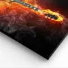 Bild auf Leinwand - Leinwandbild - Feuer Gitarre Instrument Produktbild-Vorschau 5