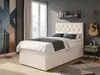 NORDELO Boxspringbett ELEGANTE 90x200 cm AMOR Velvet Creme Produktbild-Vorschau 7