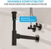 Bächlein Design Siphon Universal für Waschbecken & Produktbild-Vorschau 4
