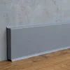 PROVISTON | Kunststoff Sockelleiste | Hartschaum PVC | Grau Produktbild-Vorschau 2