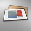 Gerahmtes Poster - Schwarzer Rahmen - Stück Geometrisch Produktbild-Vorschau 3