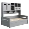 Flieks Jugendbett Einzelbett 90x200cm mit Schrank und Produktbild-Vorschau 5