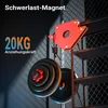 Wiltec Schweißmagnet mit 20 kg Haftkraft, 150 x 102 x 16 mm Produktbild-Vorschau 7