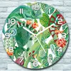 Wanduhr aus Glas Rund fi 30 Exotische Chamäleons Quarz Deko Produktbild-Vorschau 1